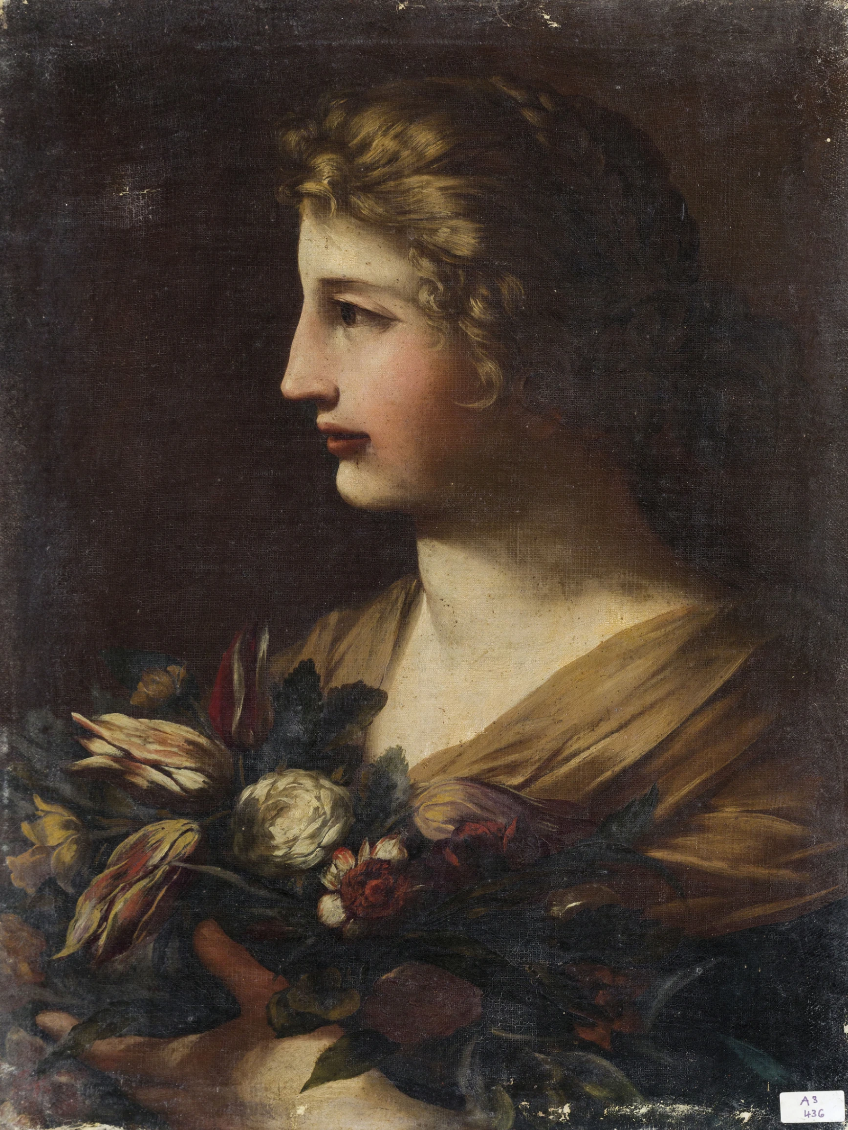 Giacinto Gimignani, Flora, olio su tela, 67 x 50 cm, collezione privata. © Wannenes