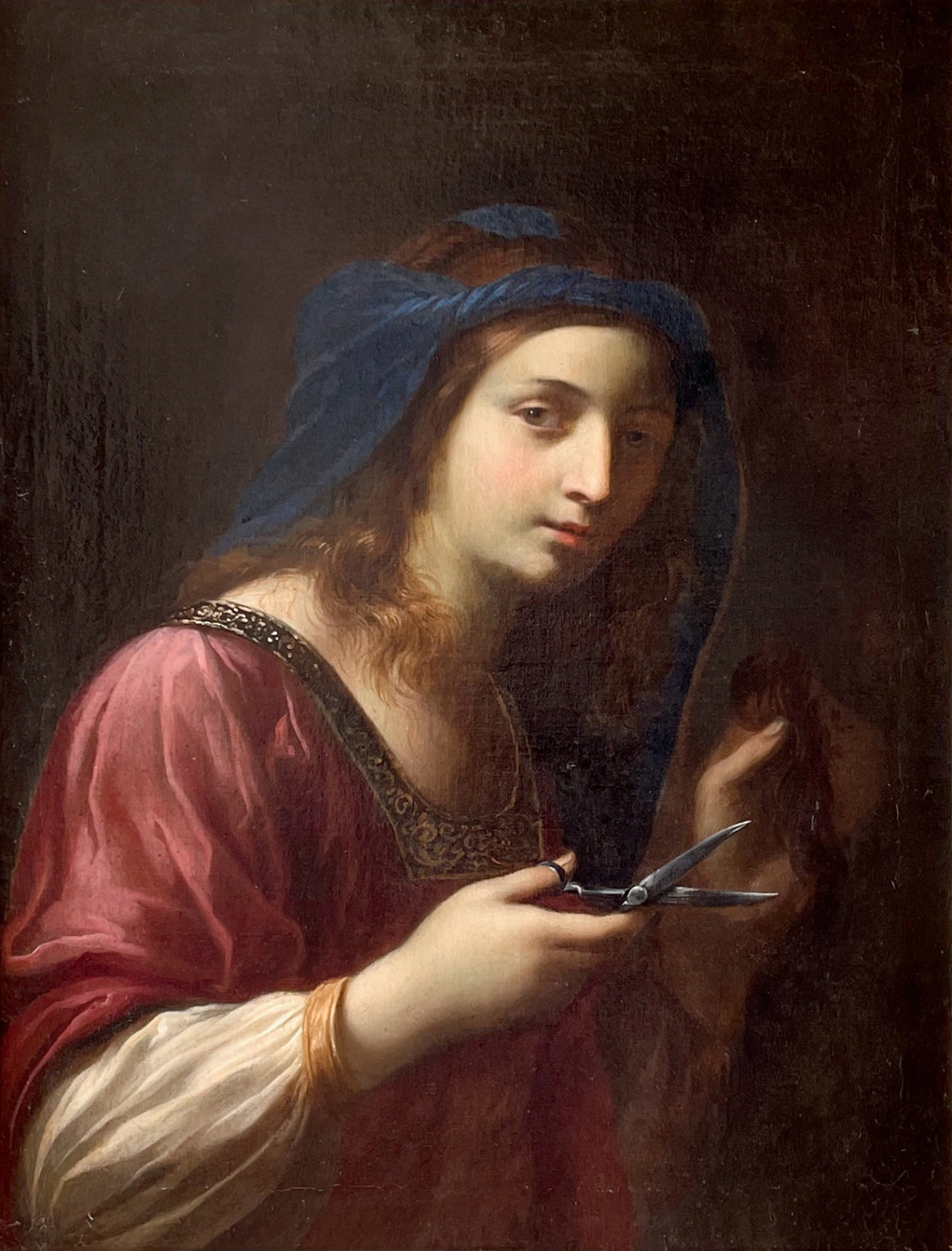 Ginevra Cantofoli, Berenice, 1660 circa, olio su tela, 76 x 59 cm, Galleria Borghese, Roma.