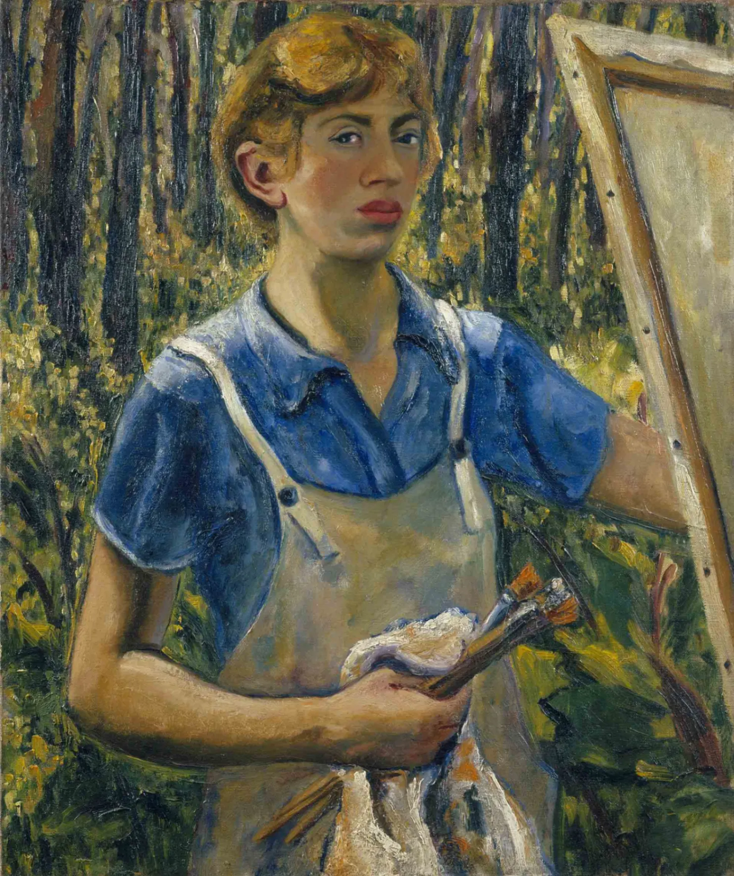 Lee Krasner, Autoritratto, 1928 ca., olio su tela, 76.5 x 63.8 cm, The Jewish Museum, New York. © Pollock-Krasner Foundation/VG Bild-Kunst, Bonn 2019.