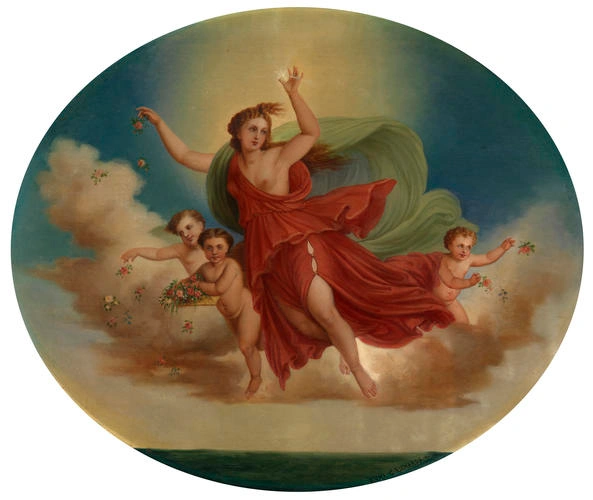 Emma Gaggiotti Richards, Aurora, firmata e datata 1861, olio su tela, 85 x 98,2 cm, Royal Collection Trust, Londra.