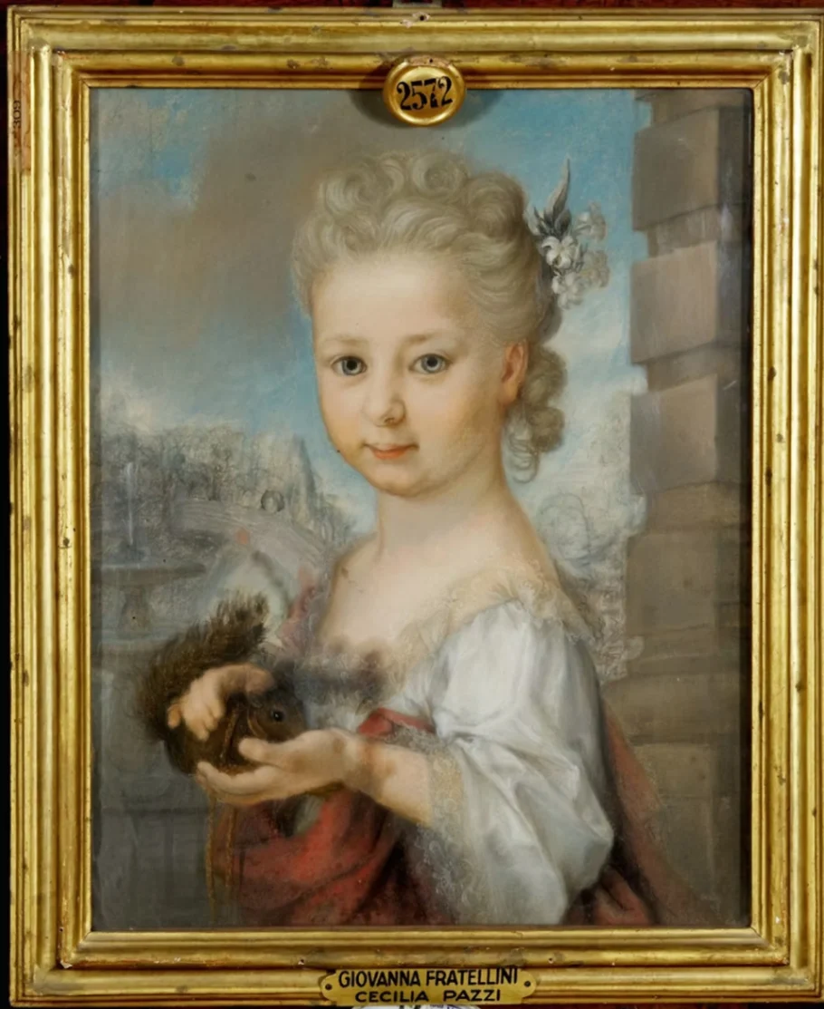 Giovanna Fratellini, Ritratto di Cecilia Pazzi Davanzati, 1700 circa, Palazzo Davanzati, Firenze.