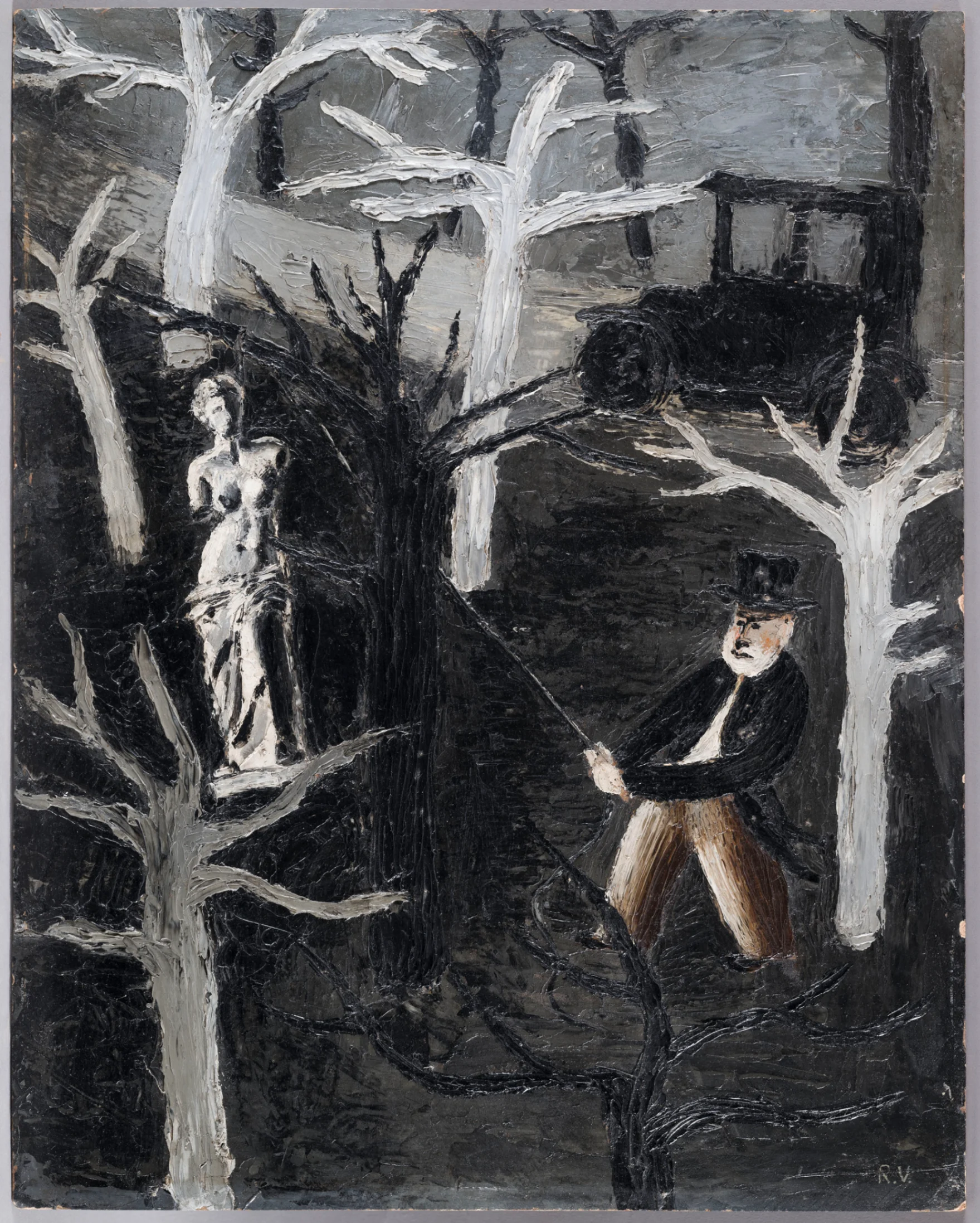 Remedios Varo,Violenza, c. 1932–1936.