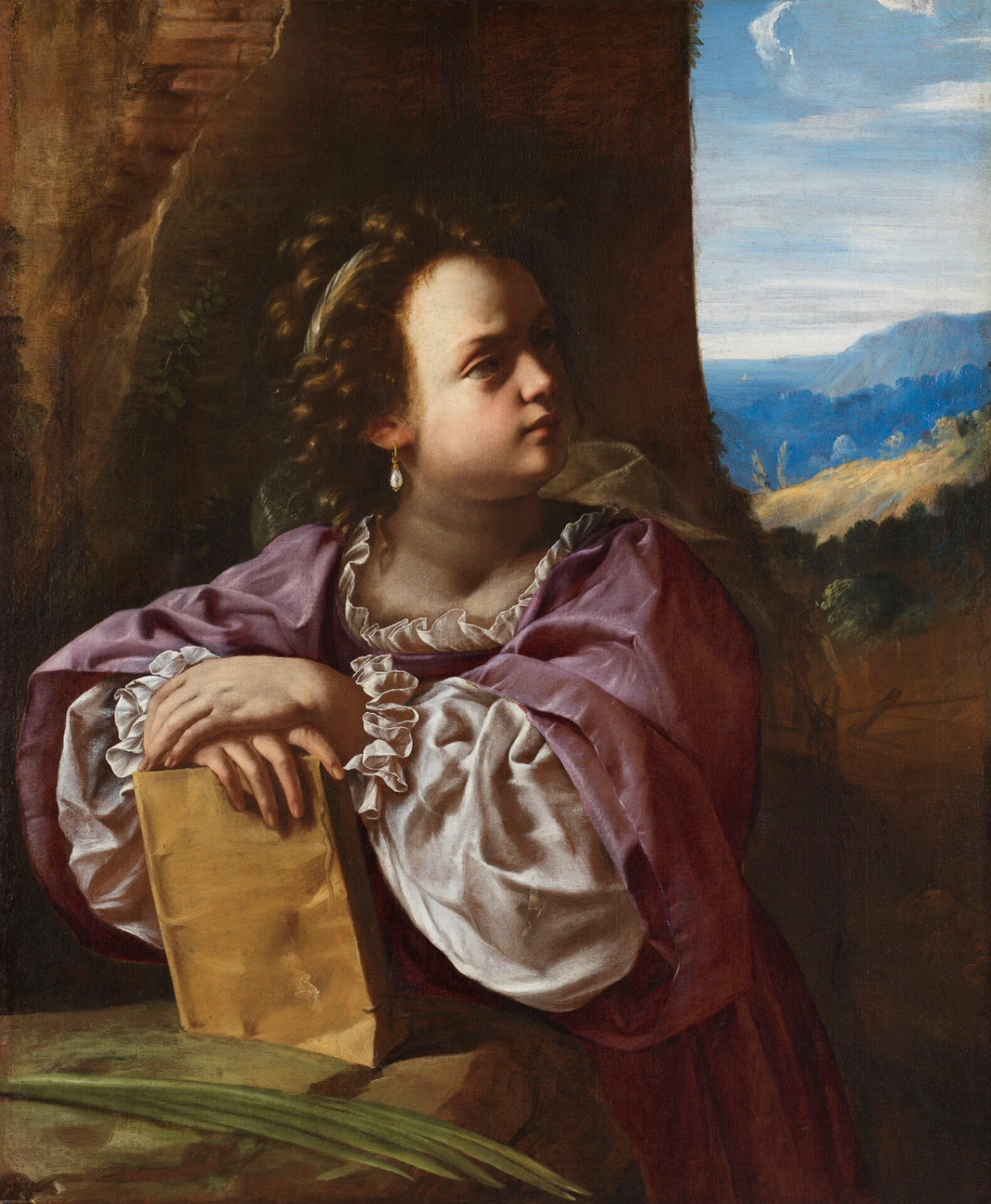 Artemisia Gentileschi, Santa Caterina d'Alessandria, 1630 circa, olio su tela, 90 x 75,4 cm, National Museum of Art, Oslo.
