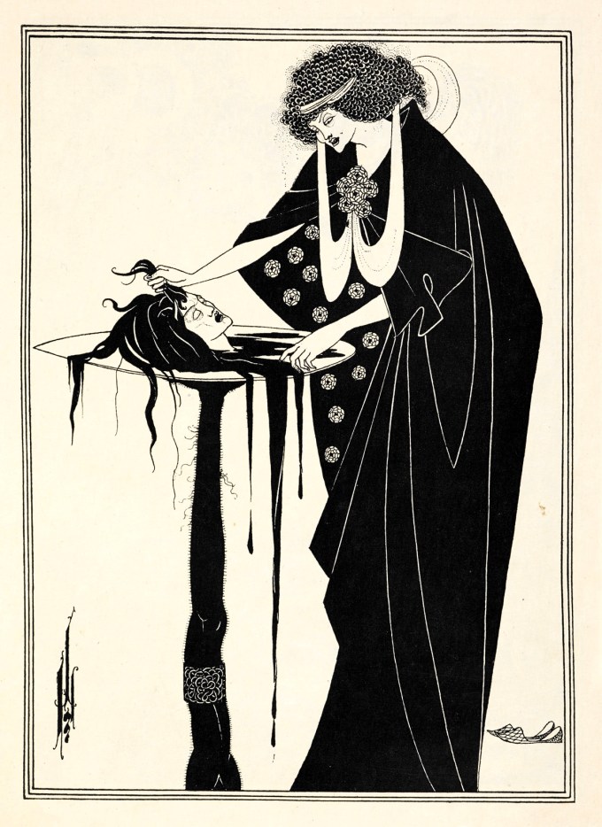 Aubrey Beardsley, Premio per la danzatrice da Salomè.