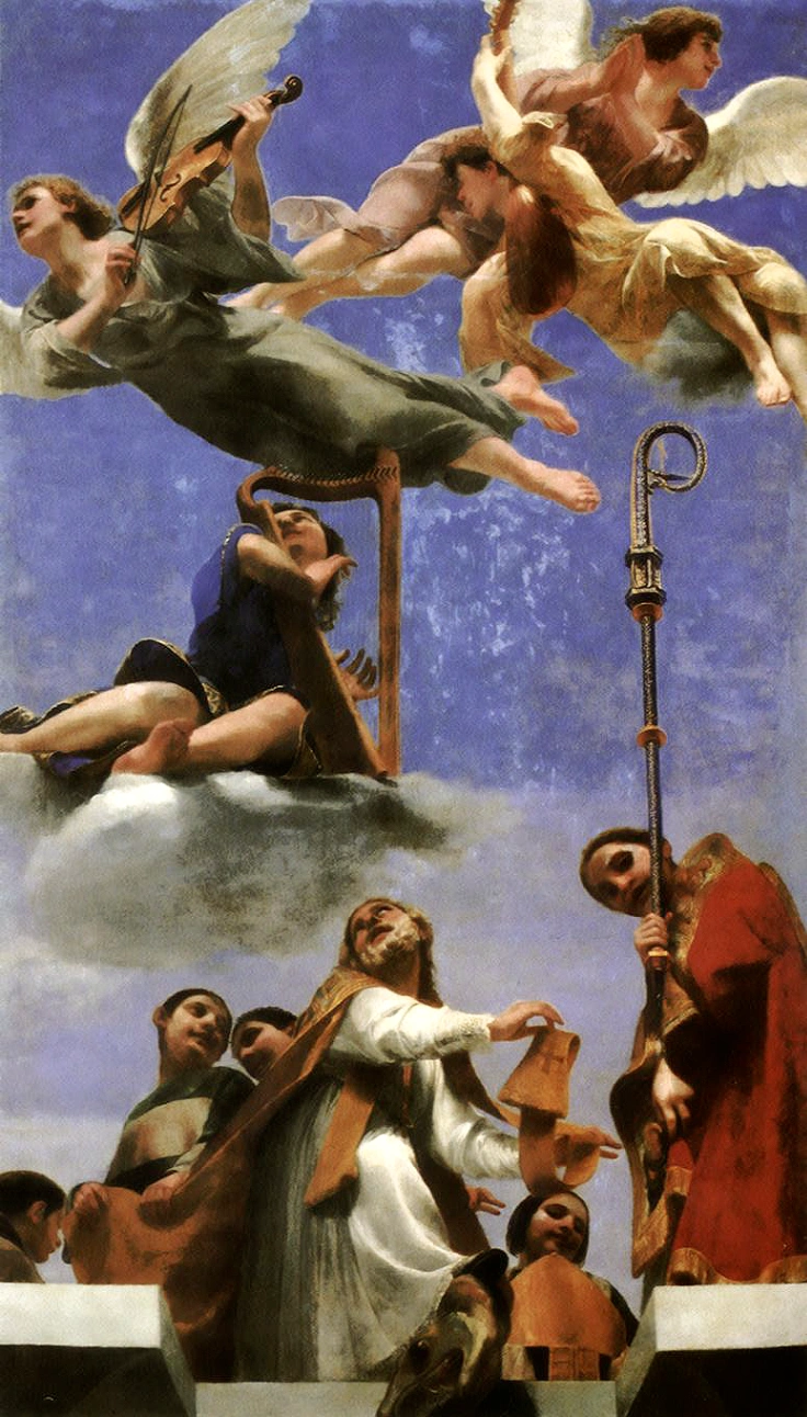 Guido Cagnacci, Gloria di San Mercuriale, 1642-1647 circa, Museo Civico di Forlì.