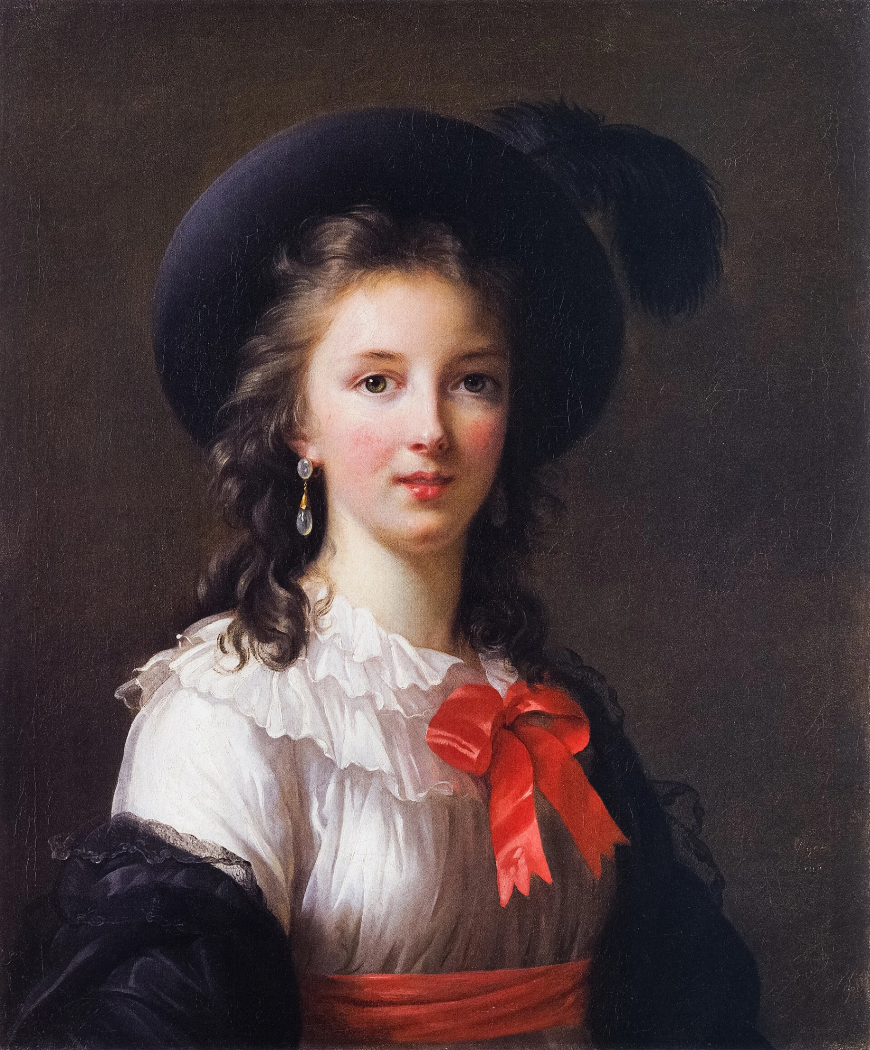 Élisabeth Vigée Le Brun, Autoritratto , 1781, Kimbell Art Museum, Fort Worth.