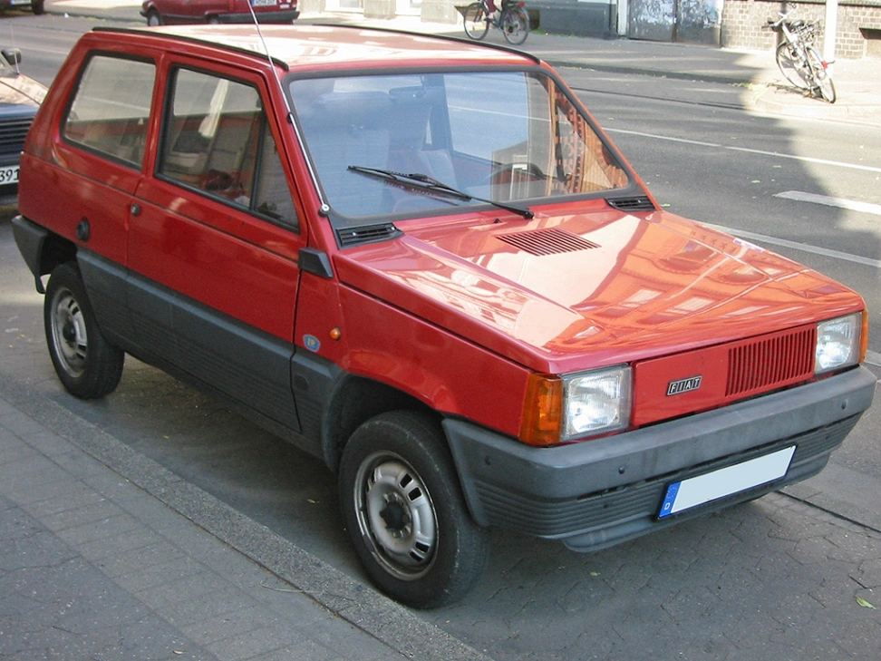 Fiat Panda 1980.
