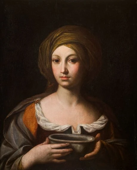 Ginevra Cantofoli, Giovane donna con turbante, prima metà XVII secolo, olio su tela, 76 x 59 cm, collezione privata.