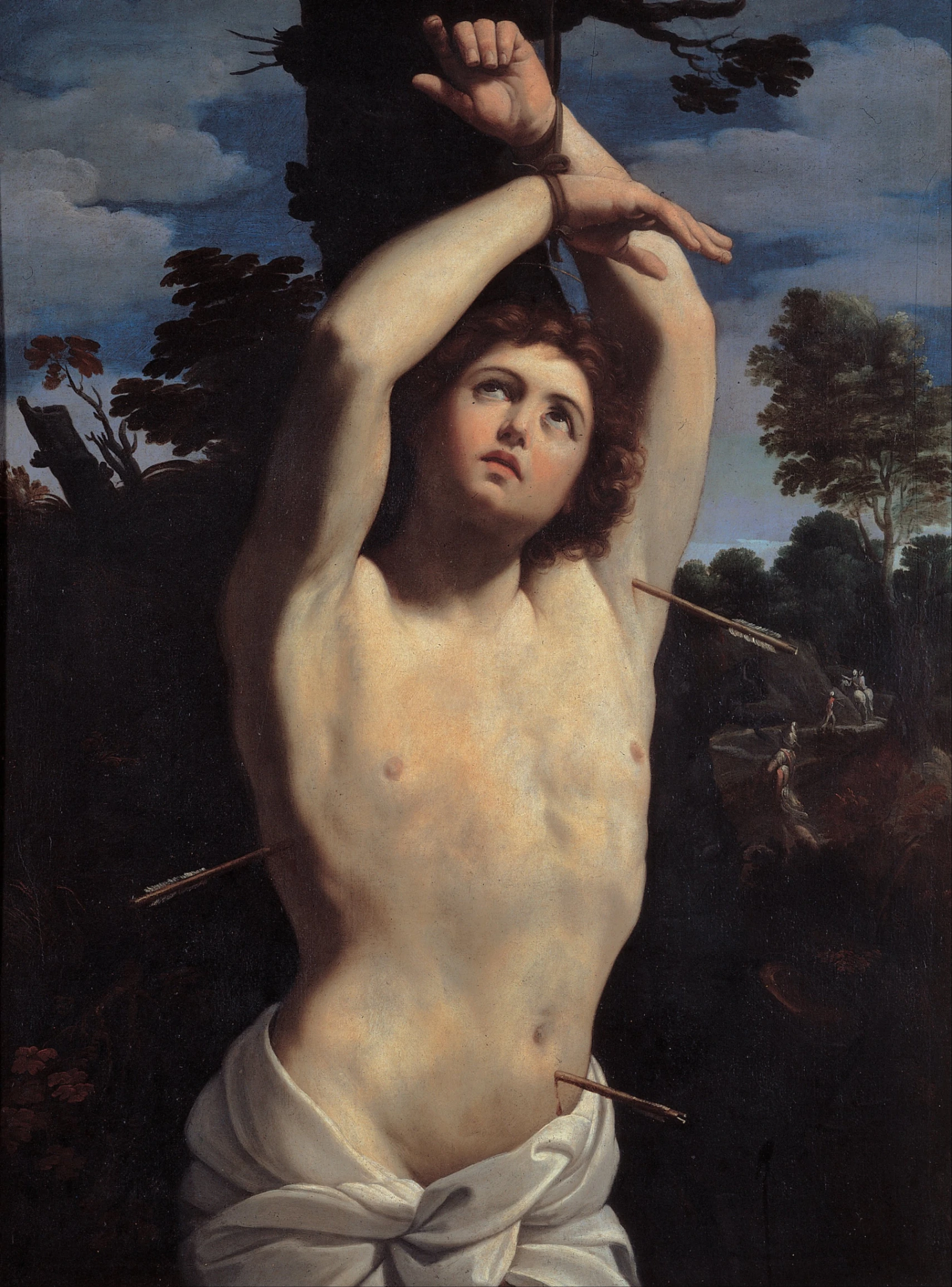 Guido Reni, San Sebastiano, 1615, olio su tela, 128 × 98 cm, Musei Capitolini, Roma.