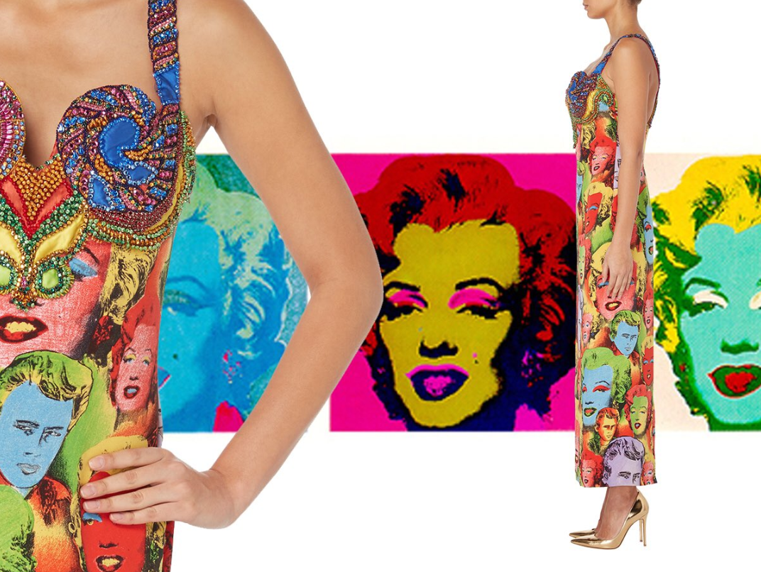 cover La collezione Versace ispirata alle serigrafie di Andy Warhol