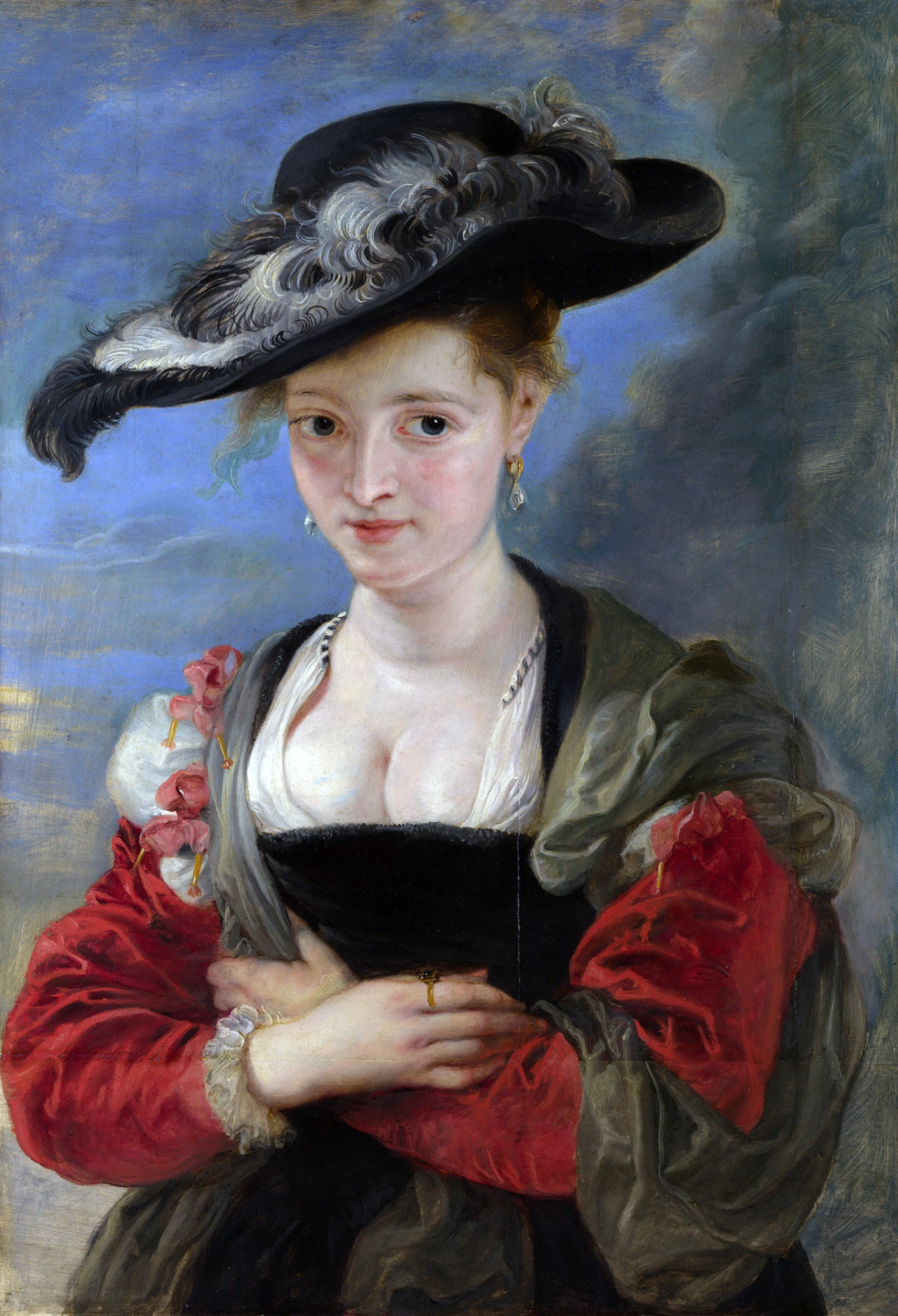 Peter Paul Rubens, Ritratto di Suzanne Fourment, 1622, olio su tavola, 59×74 cm, National Gallery, Londra.