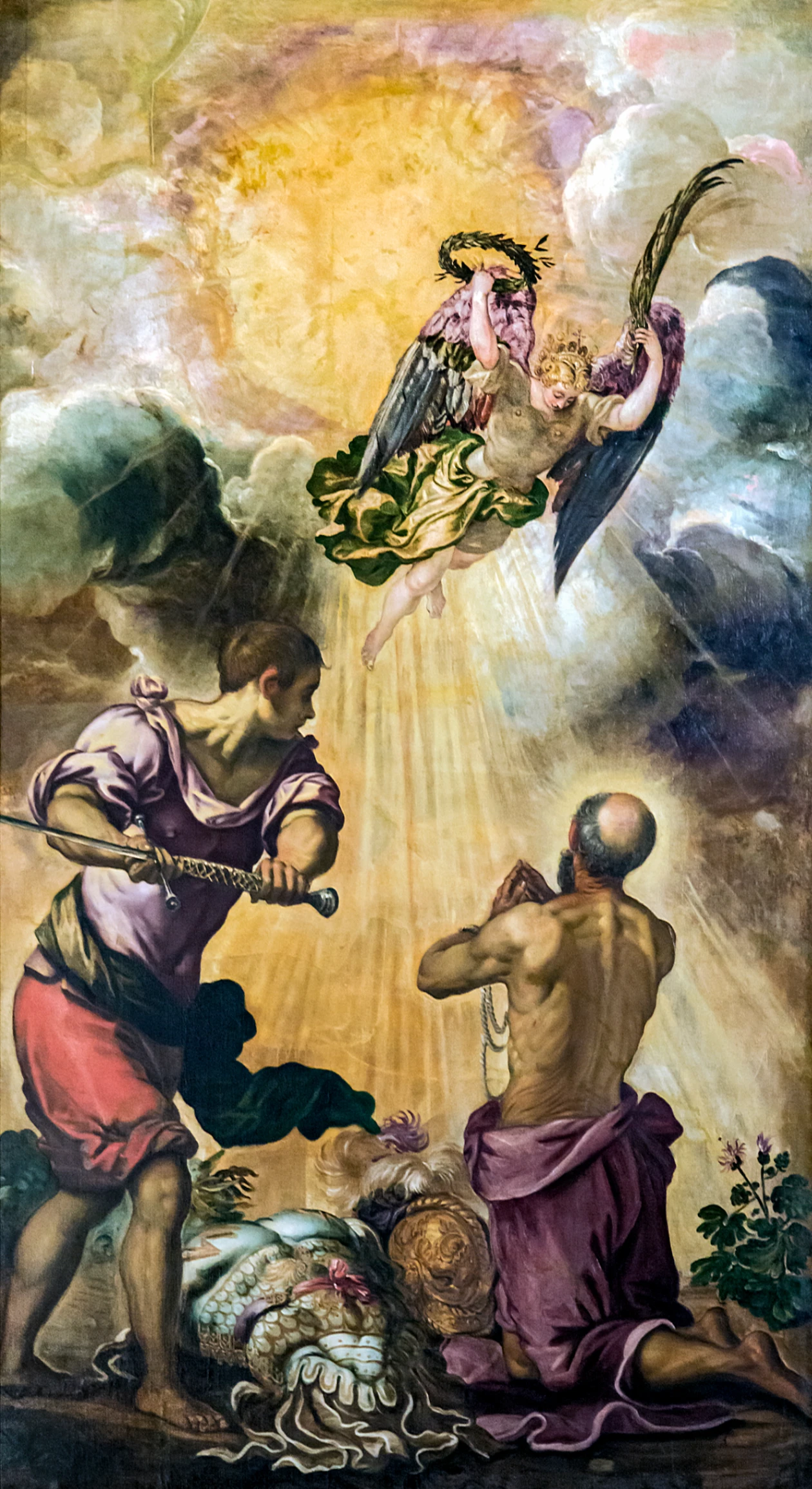 Tintoretto, La decollazione di san Paolo, 1550-1553, olio su tela, 24 x 43 cm, Chiesa della Madonna dell'Orto, Venezia.