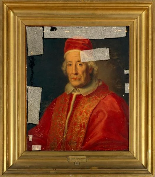 Autore ignoto (tradizionalmente attribuito a Faustina Maratta), Ritratto di Clemente XII, post 1740 e ante 1760, Pinacoteca Ambrosiana, Milano.