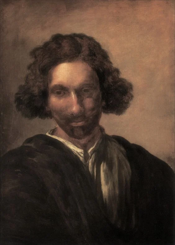 Pieter van Laer, Autoritratto, 1630-1635, olio su tela, 58 x 43 cm, Gallerie degli Uffizi, Firenze.