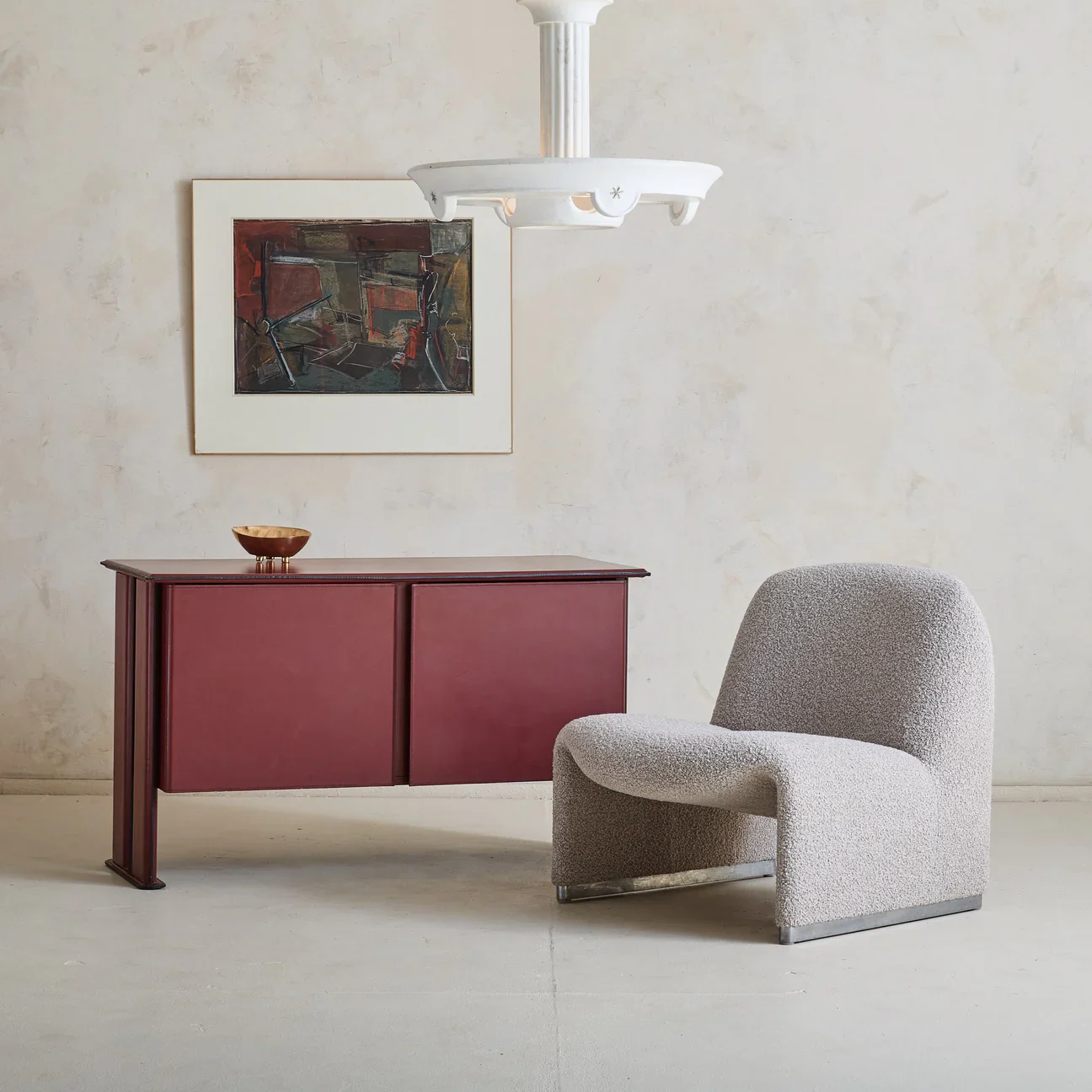 La sedia Alky di Giancarlo PIretti per Castelli, 1969.