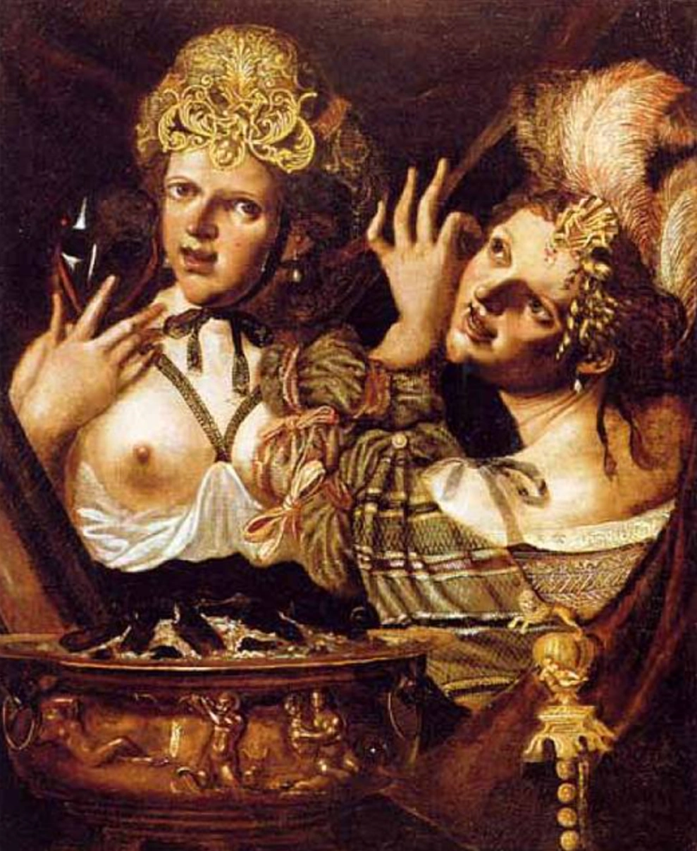 Pseudo Caroselli, Due cortigiane, già Roma, Christie's.