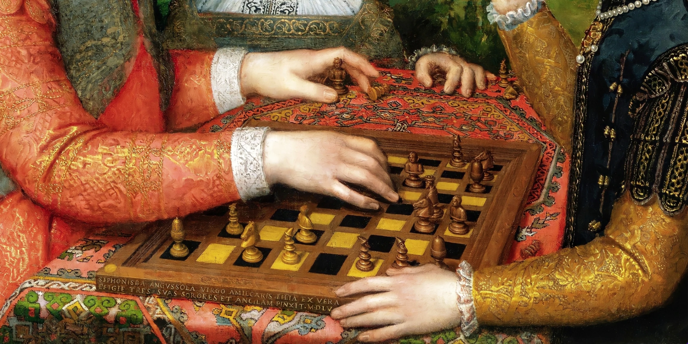 cover La Partita a scacchi di Sofonisba Anguissola