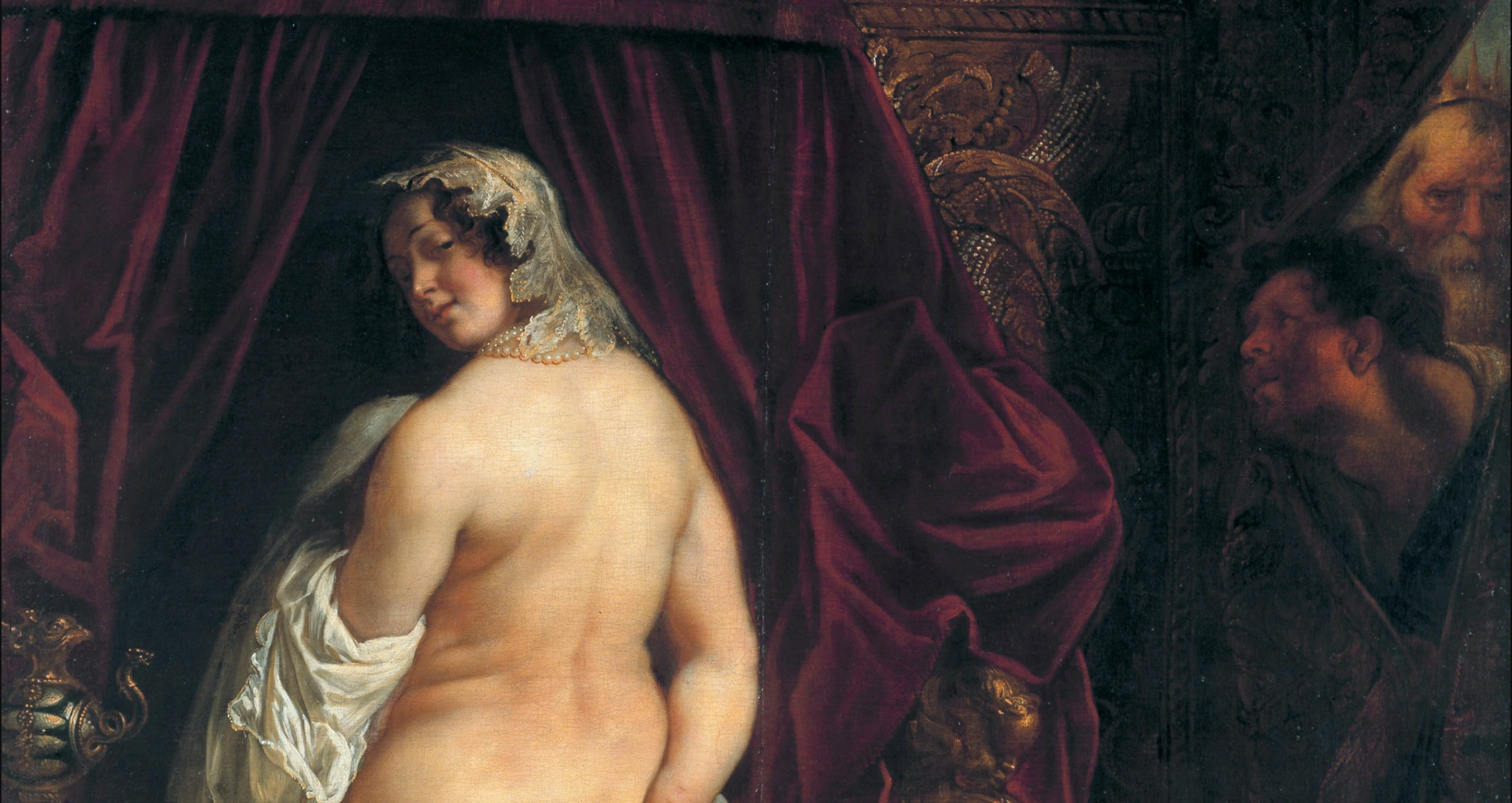 cover Re Candaule mostra sua moglie a Gige di Jacob Jordaens
