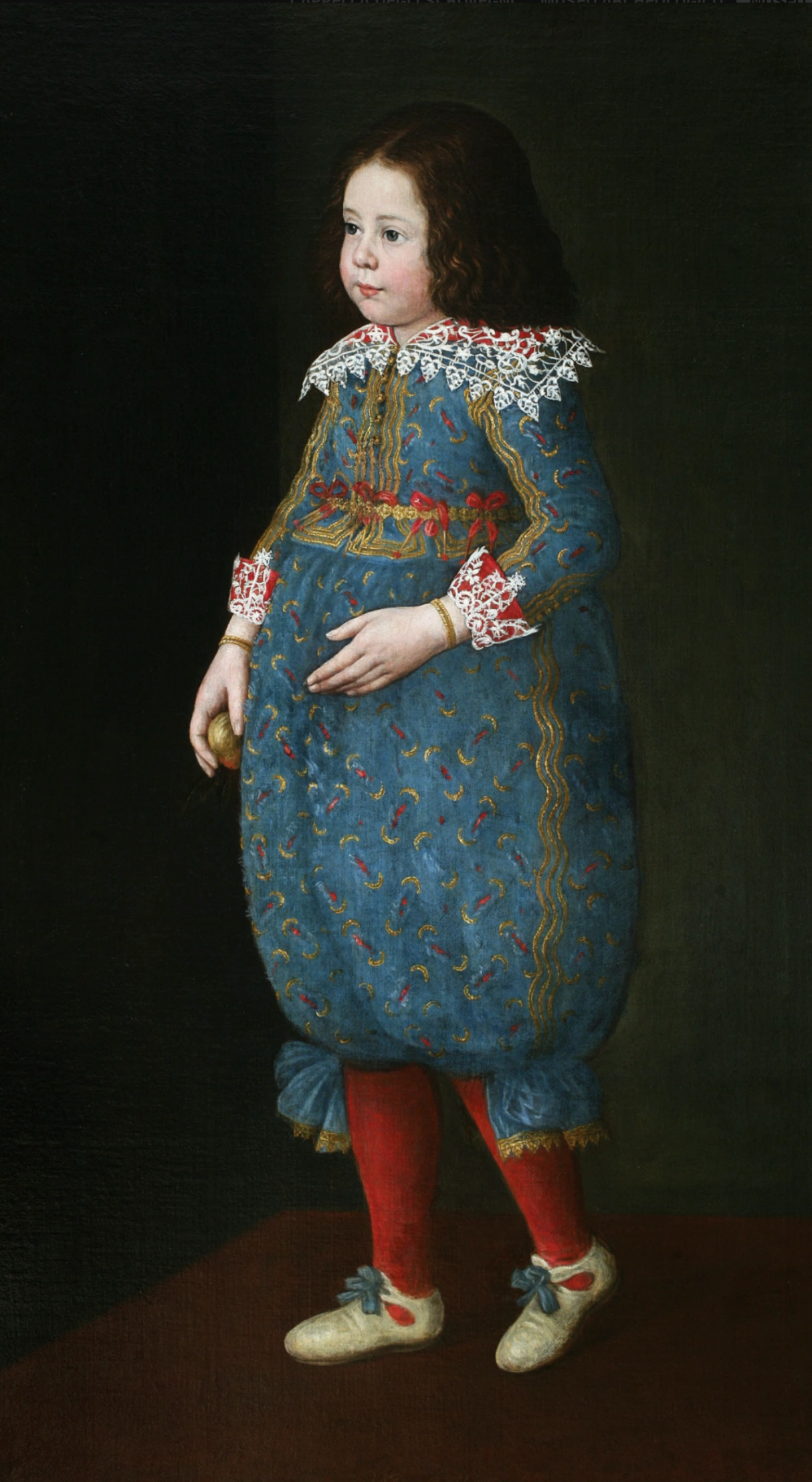 Chiara Varotari, Ritratto di fanciullo, XVII sec., olio su tela, 122 x 70 cm, Musei civici di Padova. © Musei Civici di Padova