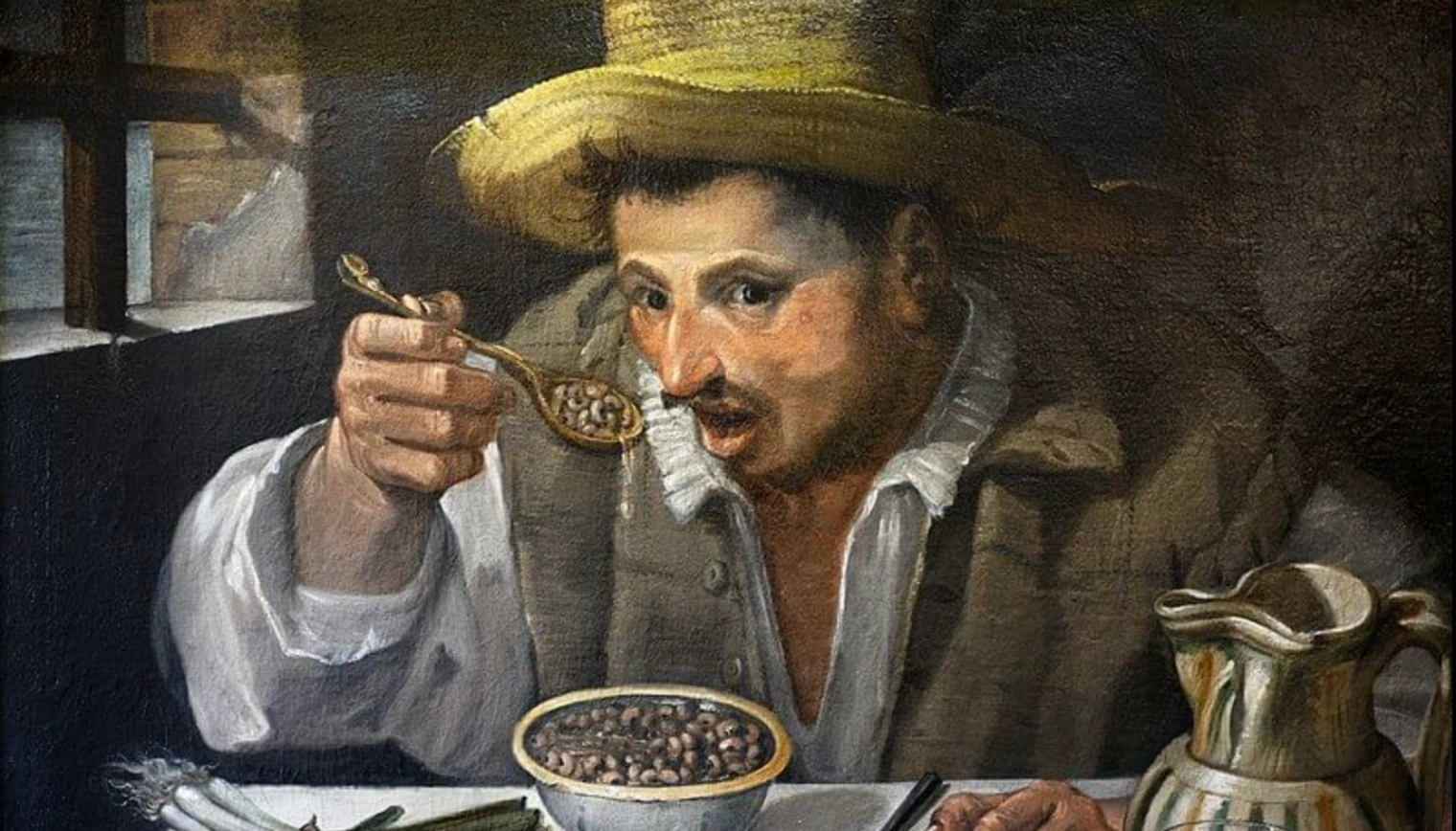 cover Il mangiatore di fagioli di Annibale Carracci