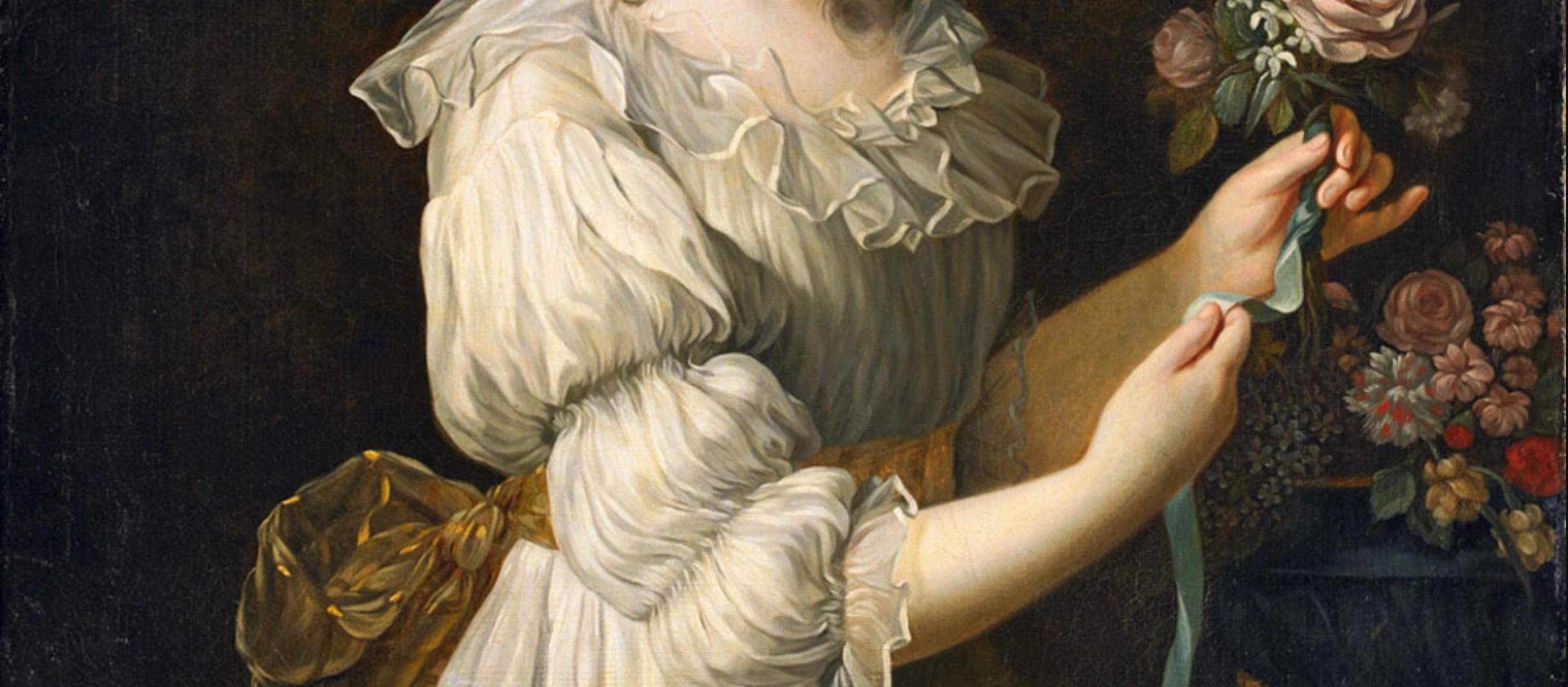 cover La regina in mussola: il ritratto di Maria Antonietta che cambiò la moda europea