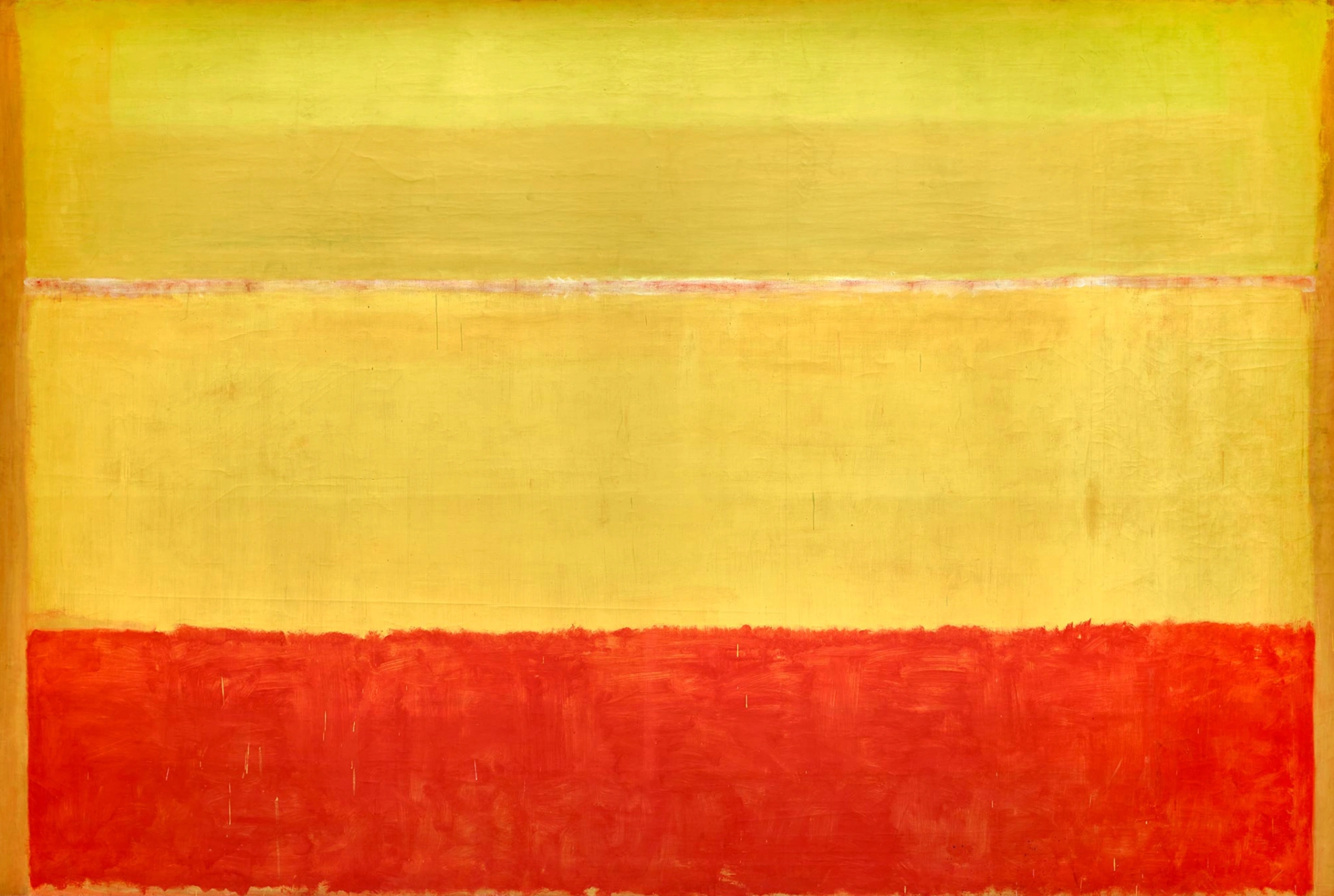 Mark Rothko, Senza titolo, 1952–1953, olio su tela, 300 x 442,5 cm, Guggenheim Bilbao Museo © 1995 Kate Rothko Prizel e Christopher Rothko/Artists Rights Society (ARS), New York.