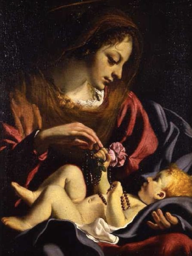 Guido Cagnacci, Madonna con Bambino, collezione privata.