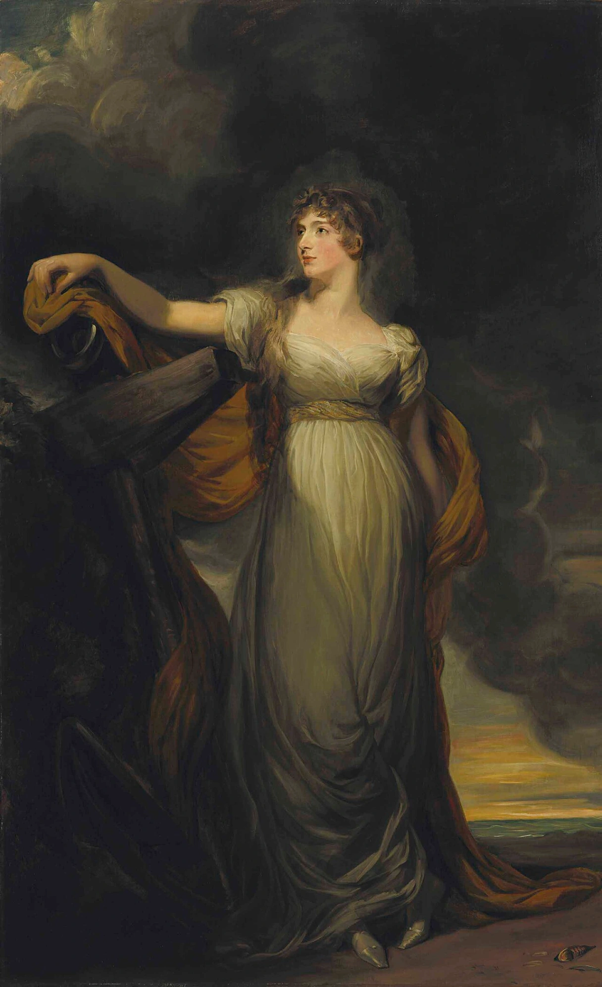 Sir Thomas Lawrence, Ritratto di Louisa Montagu, viscontessa Hinchingbrook, come Speranza, olio su tela, collezione privata.