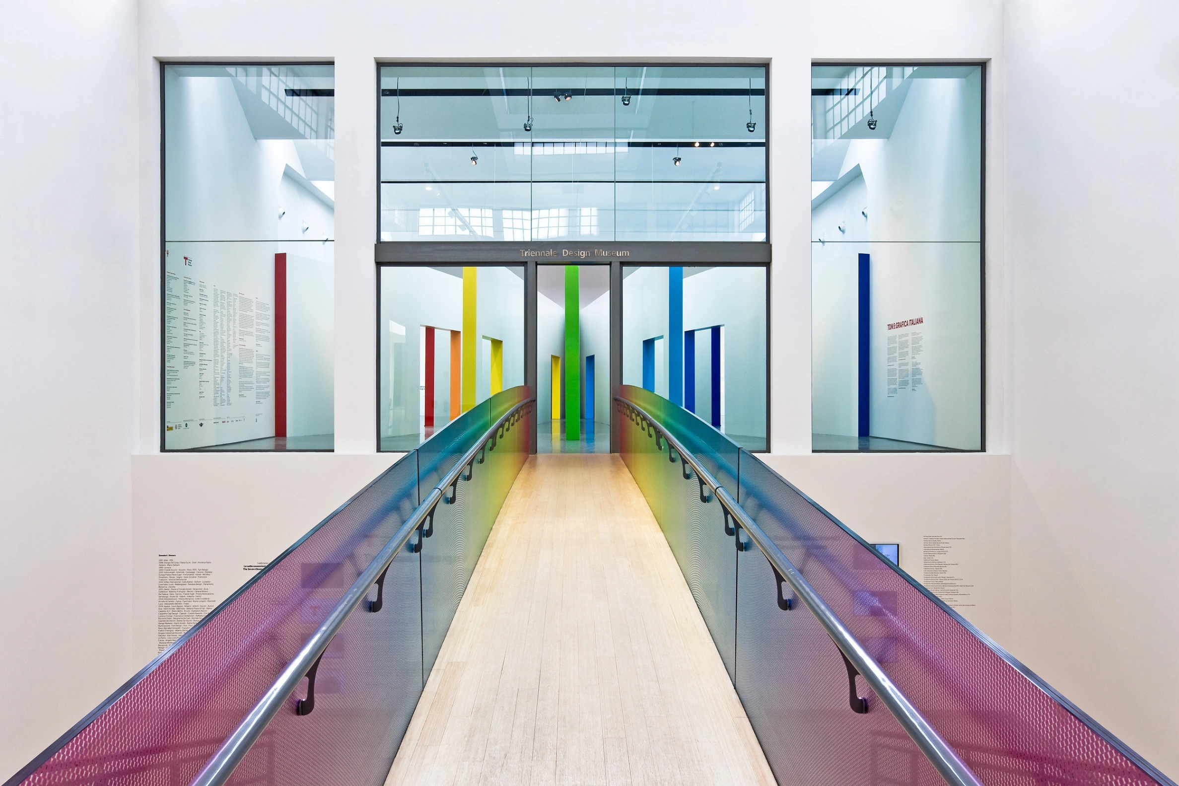 Veduta del Triennale Museum di Milano.
