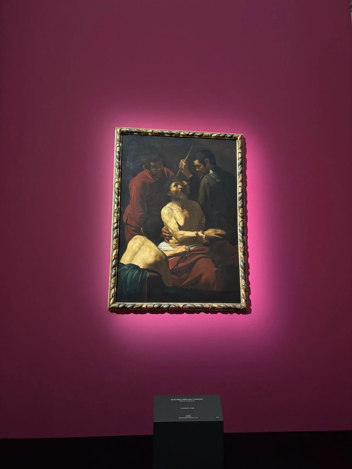 Michelangelo Merisi detto Caravaggio, Incoronazione di Spine, 1602-1603 circa, olio su tela, 125 × 178 cm, Galleria di Palazzo degli Alberti, Prato.