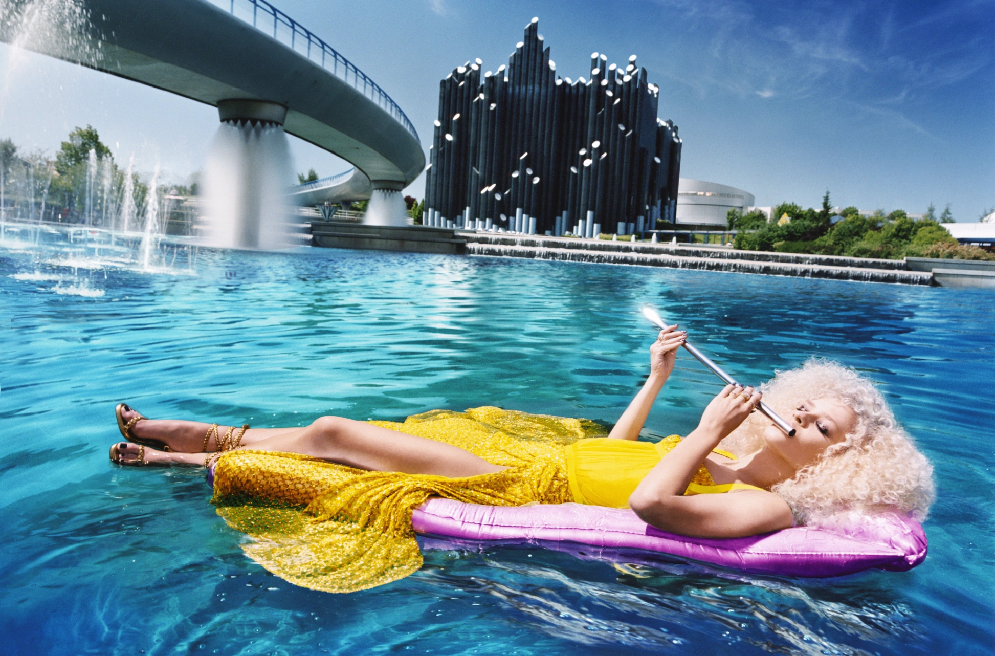 David LaChapelle, An Image of Some Bright Eternity, Deodato Gallery.