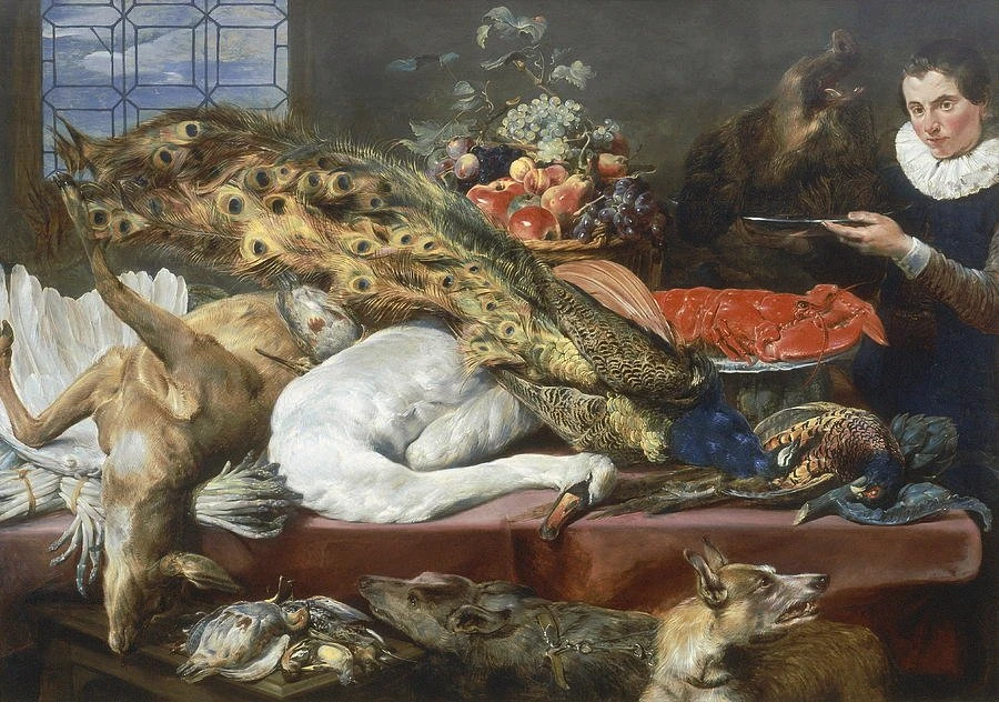 Frans Snyder, Dispensa con serva, 1630-1640 circa, olio su tela, collezione privata.