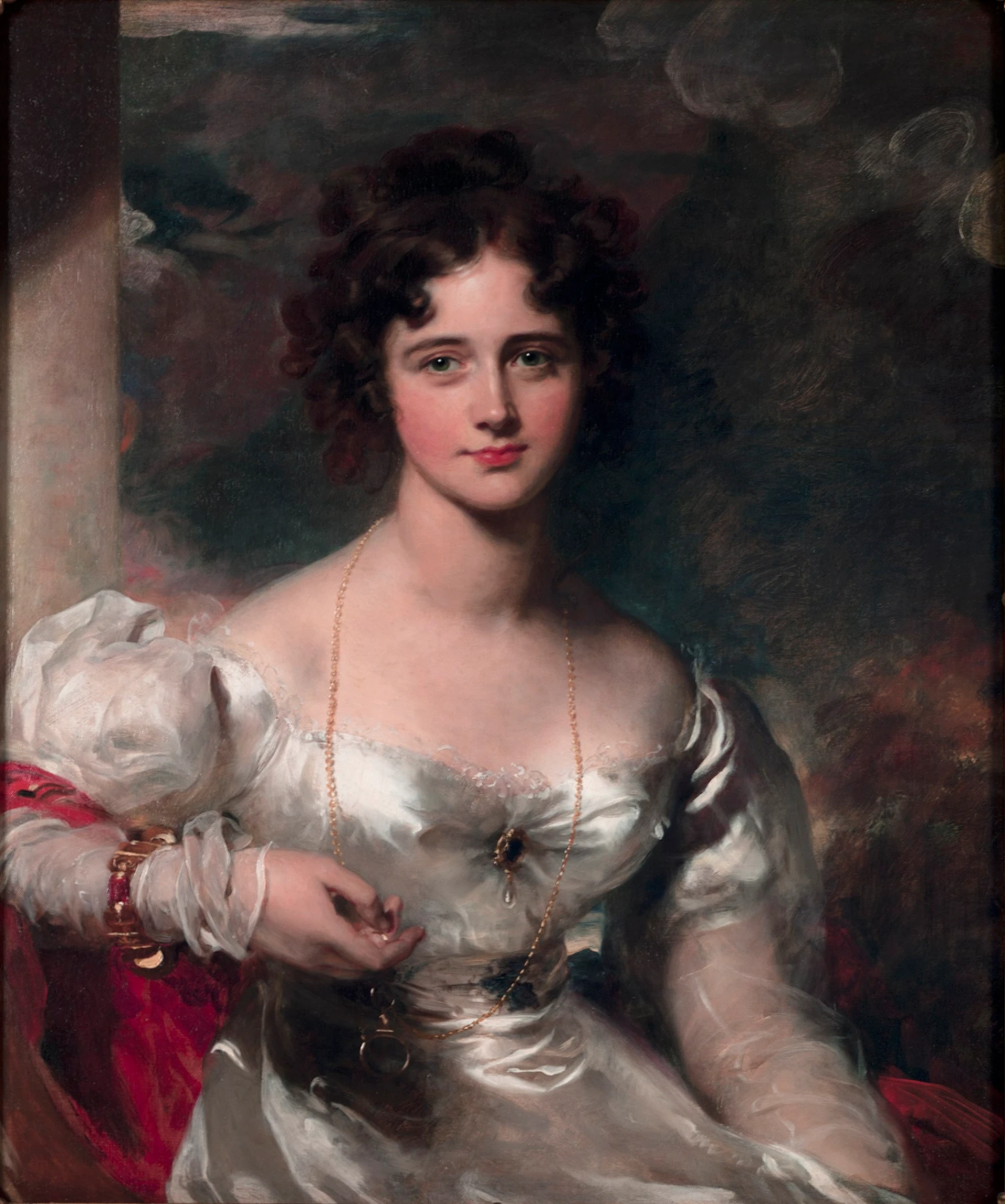Sir Thomas Lawrence, Ritratto di Rosamond Croker, 1827, olio su tela, 81,3 cm × 63,5 cm, Albright–Knox Art Gallery, Buffalo.