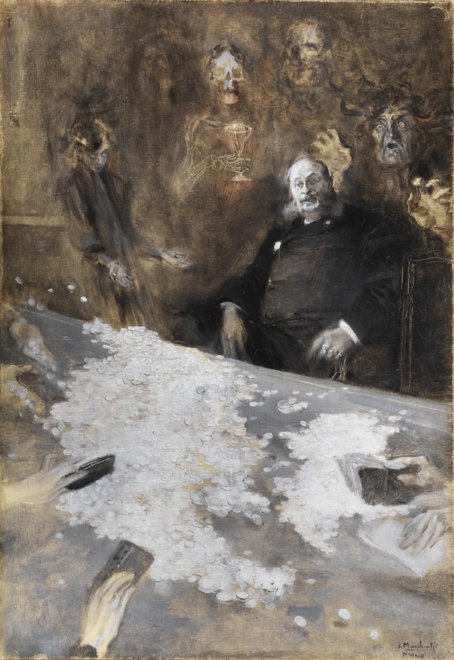 cover Serafino Macchiati: impressionista e divisionista tra parapsicologia e spiritismo